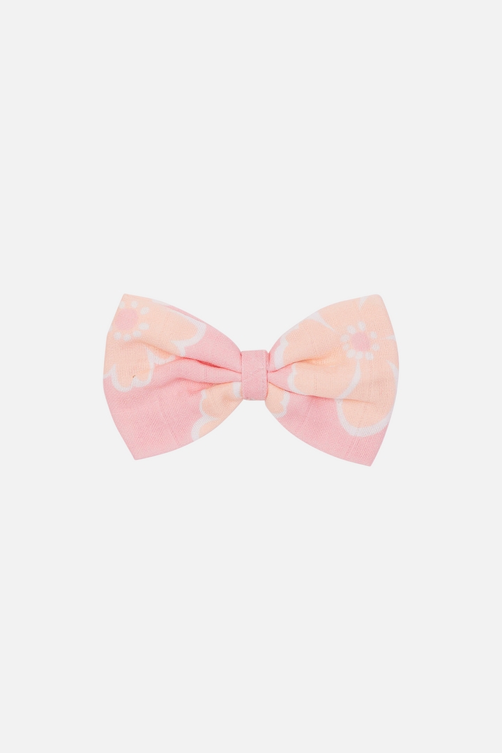 Muslin Large Bow Clip - Belle