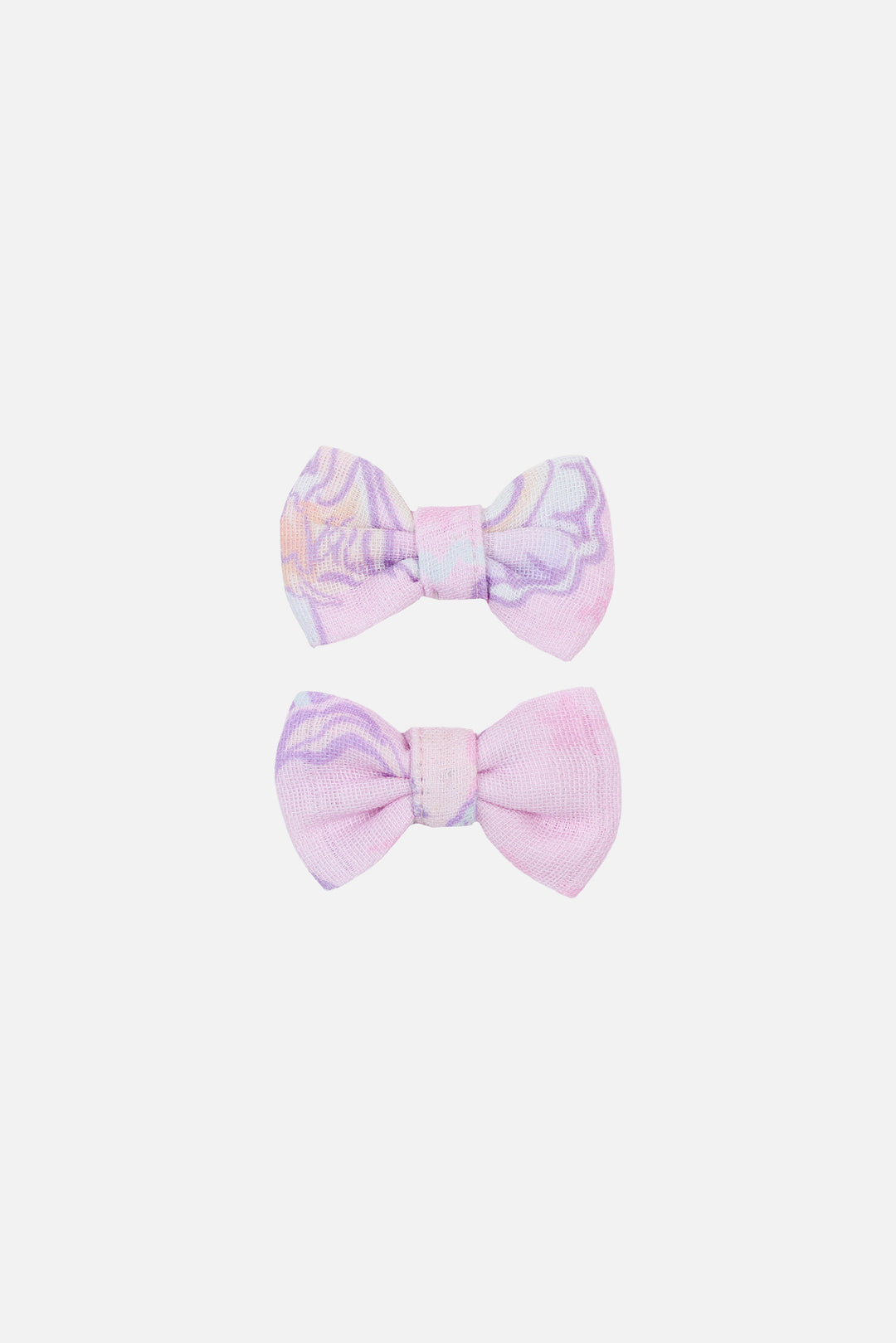 Muslin Mini Bows - Swan