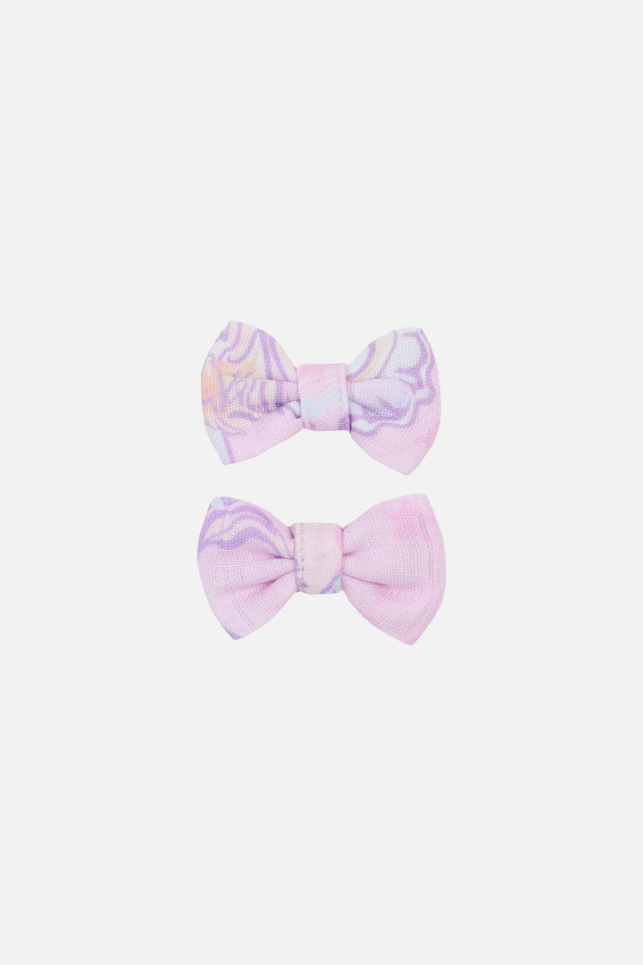 Muslin Mini Bows - Swan