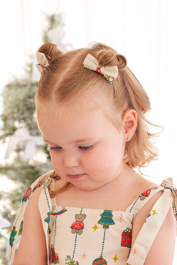 Petite Bows - Vintage Christmas