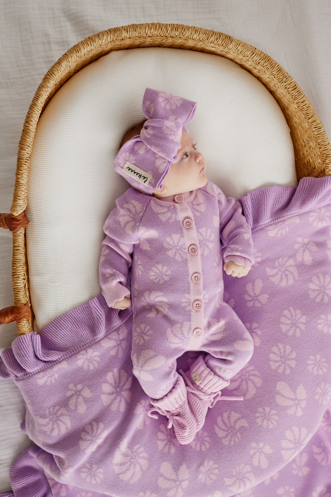 Knitted Louie Romper - Odette