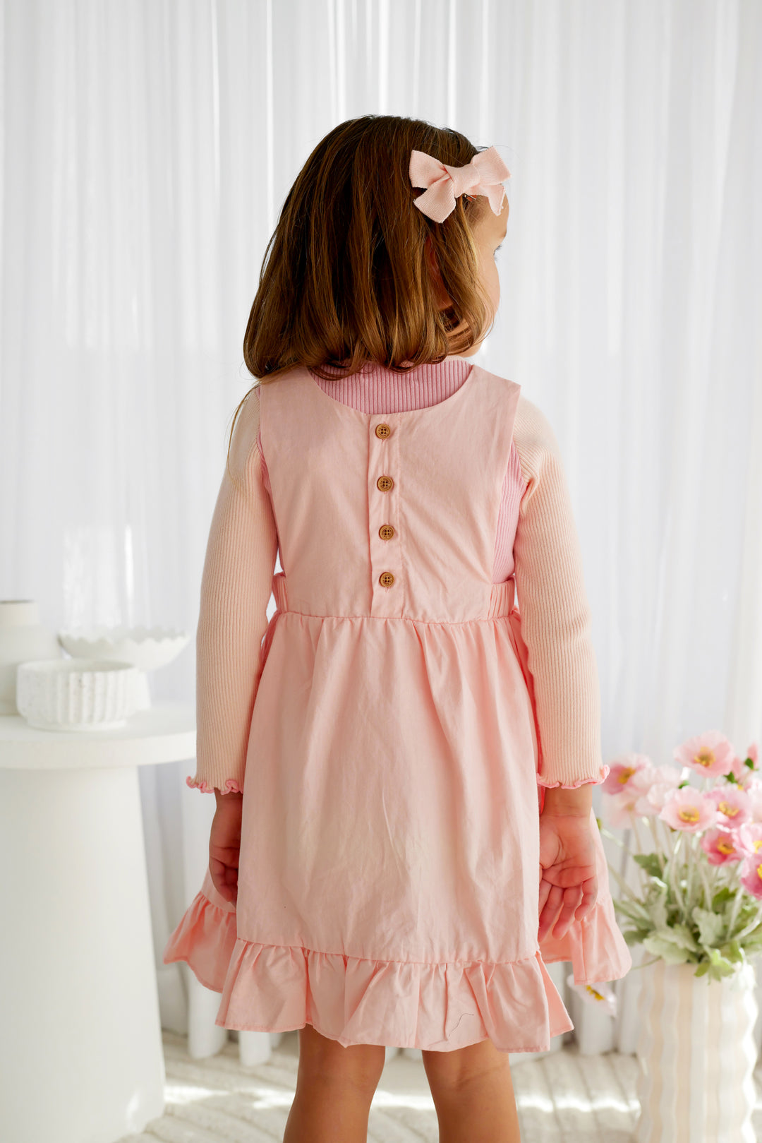 Meadow Dress - Peach Puff
