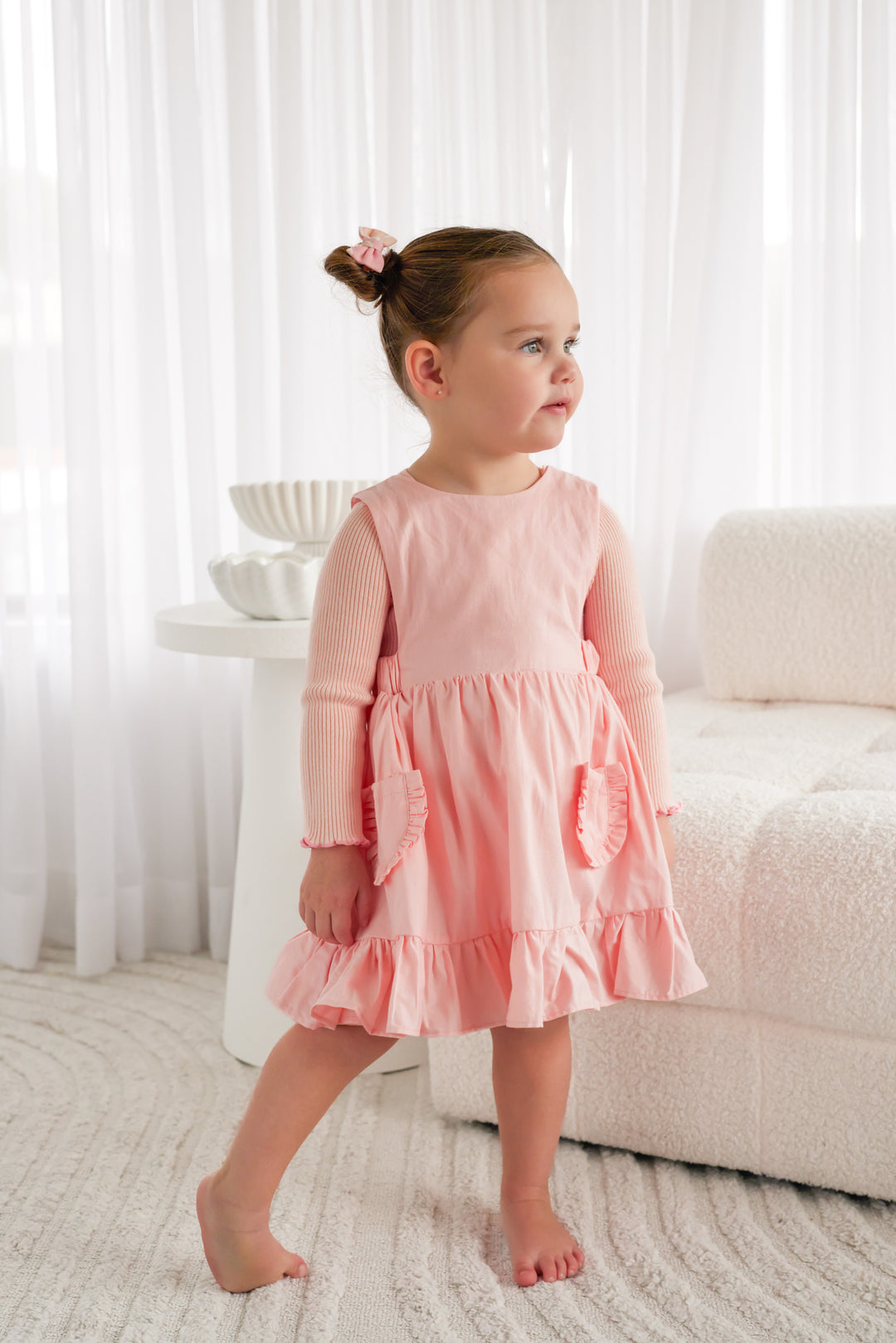 Meadow Dress - Peach Puff