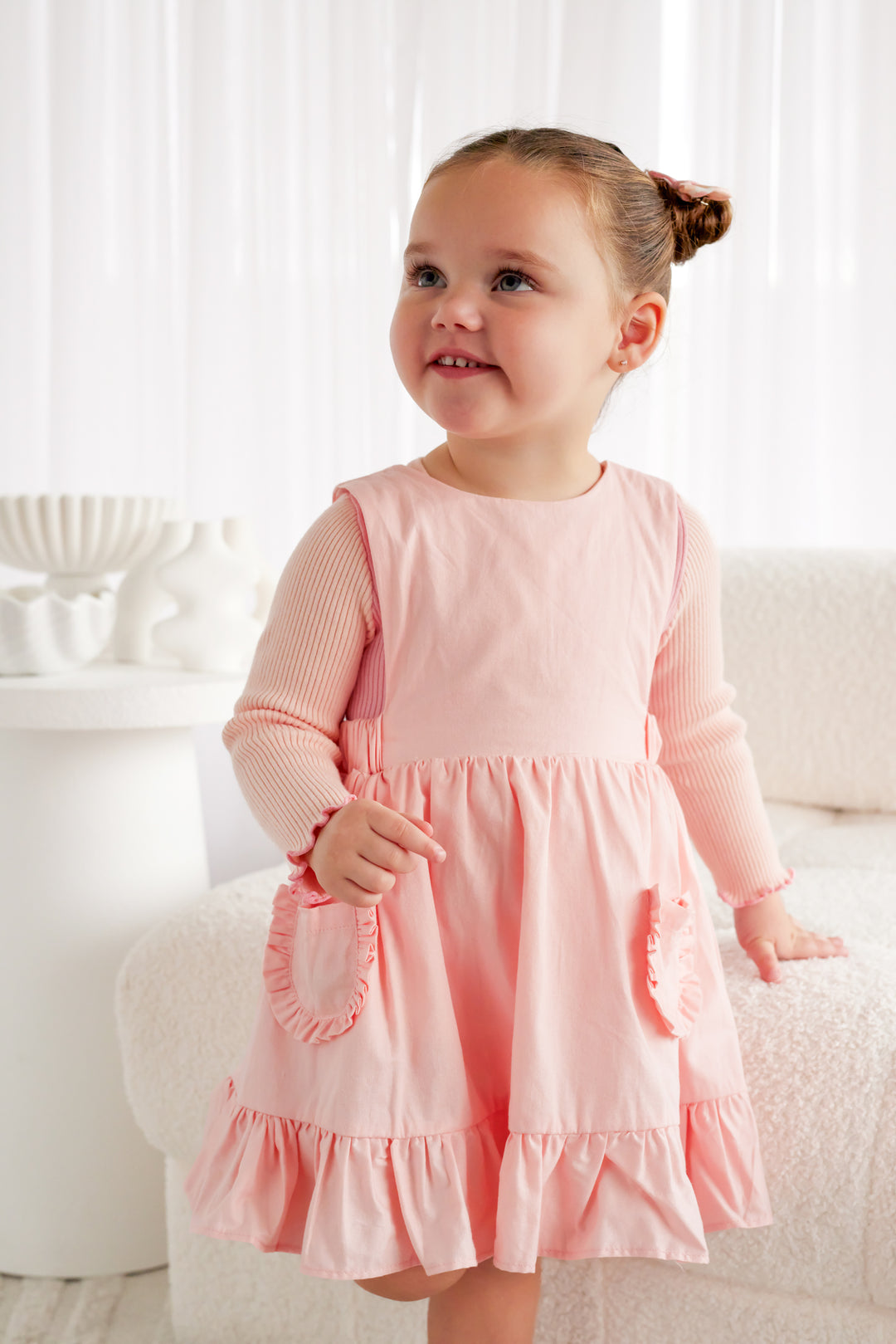 Meadow Dress - Peach Puff