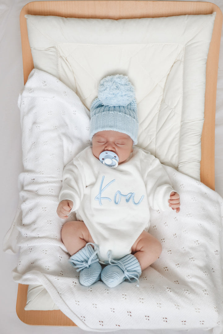 Personalised Romper - Marshmallow