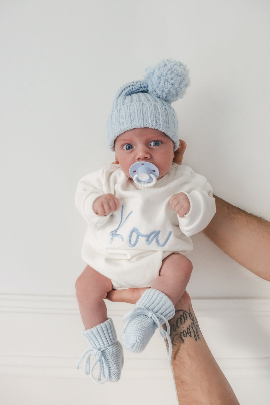 Personalised Romper - Marshmallow