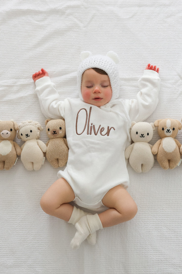 Personalised Romper - Marshmallow