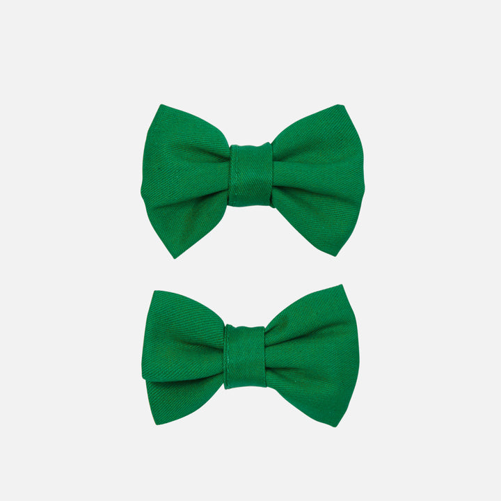 Petite Bows - Green