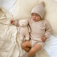 Chunky Knit Bloomers - Oatmeal