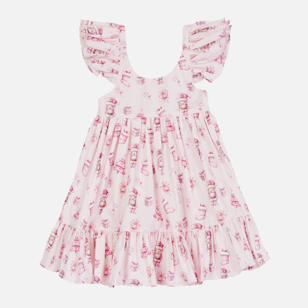 Pixie Dress - Pink Nutcracker