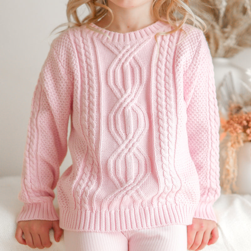 Pullover Knit - Baby Pink