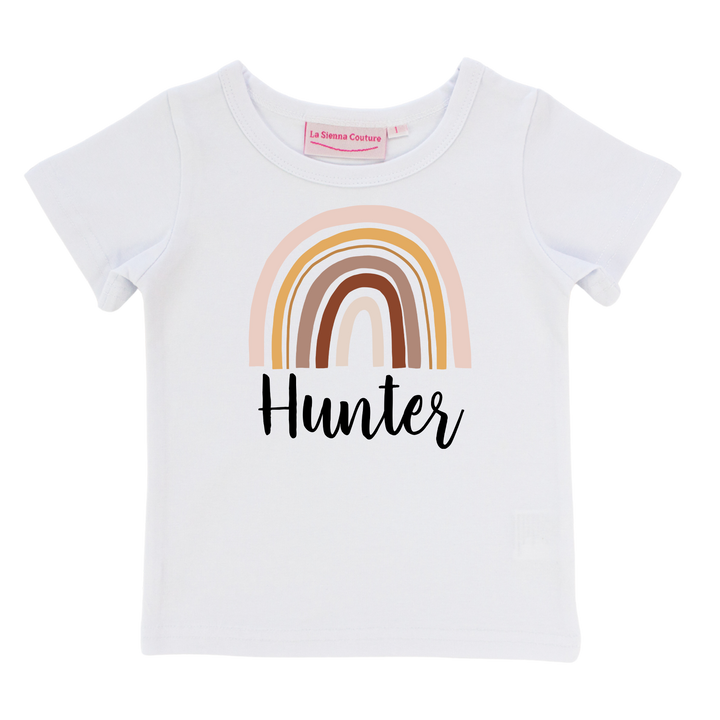 Rainbow Name - Unisex Tee - Custom