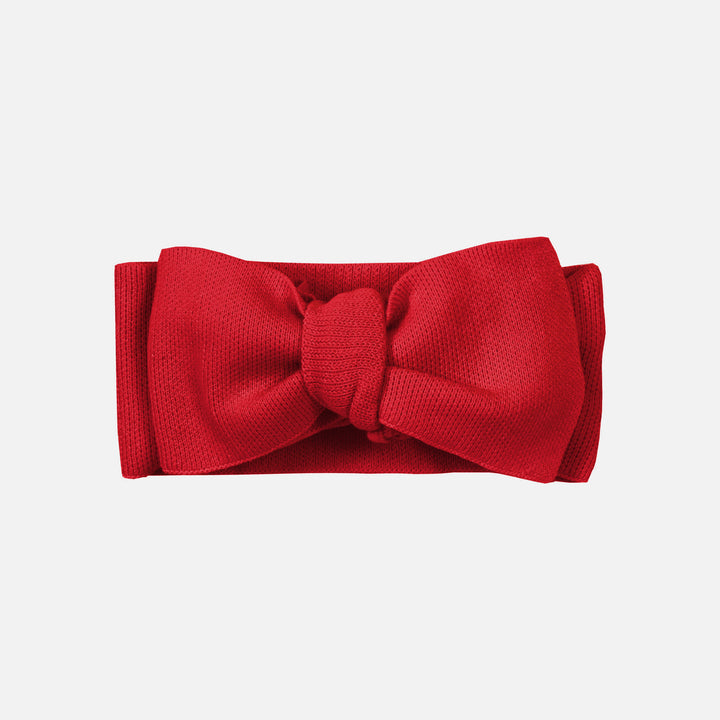 Knitted Headwrap - Red