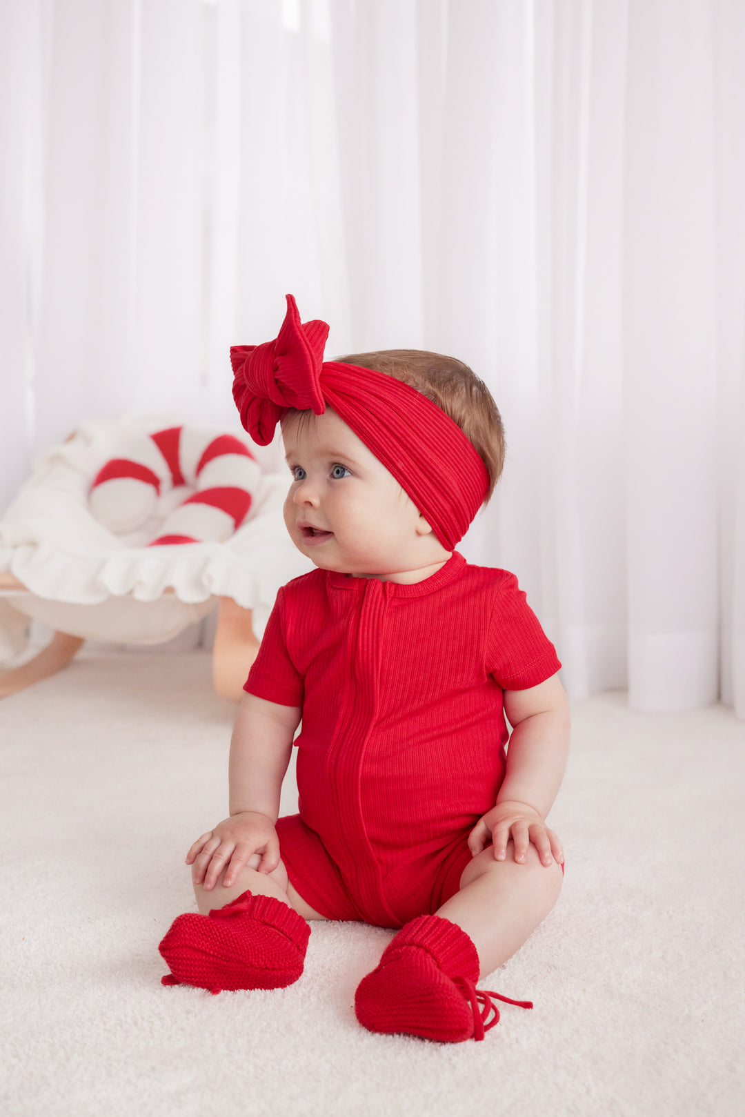 Cozy Rompers Cozy Summer Zip Romper - Red – La Sienna Couture