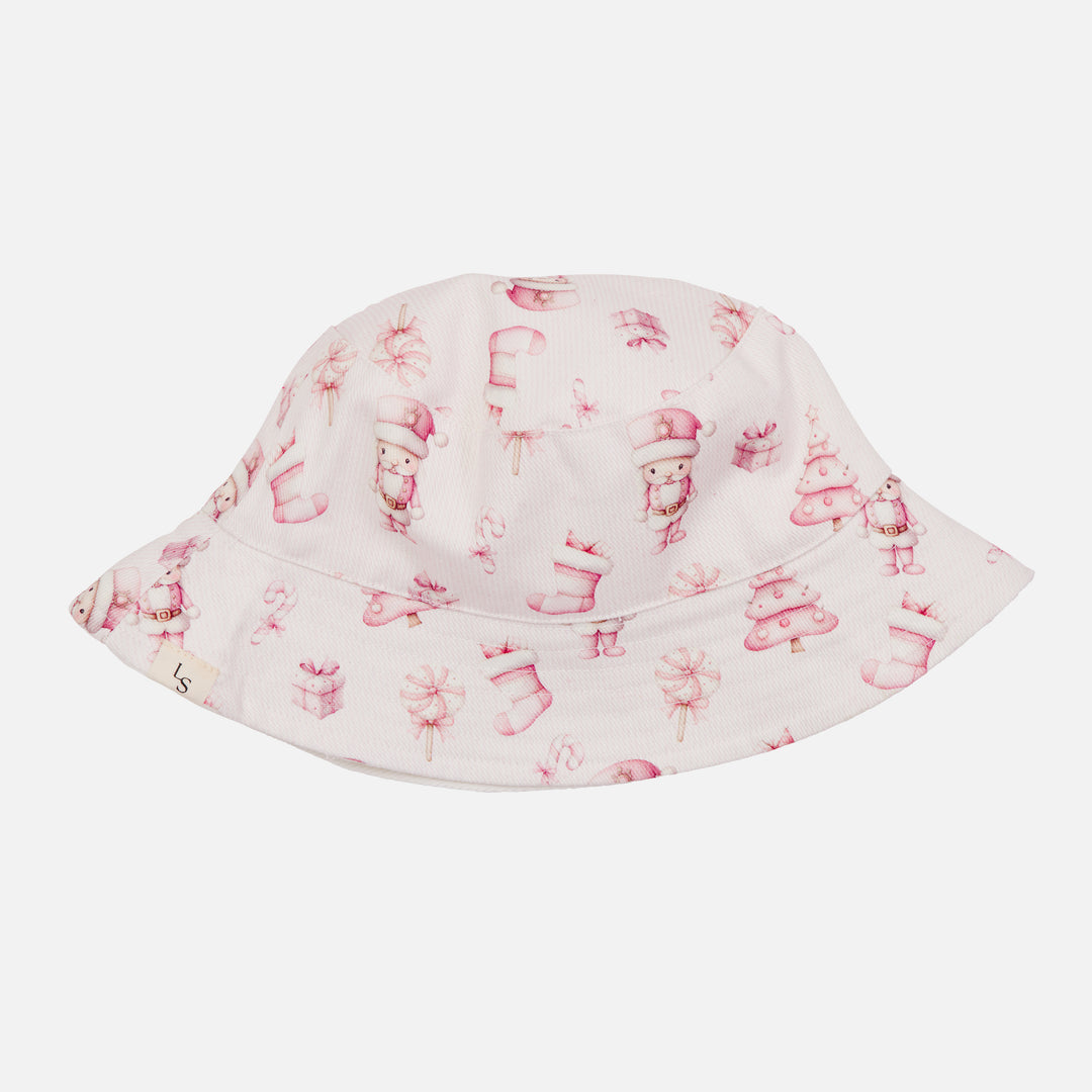 Reversible Summer Hat - Pink Nutcracker