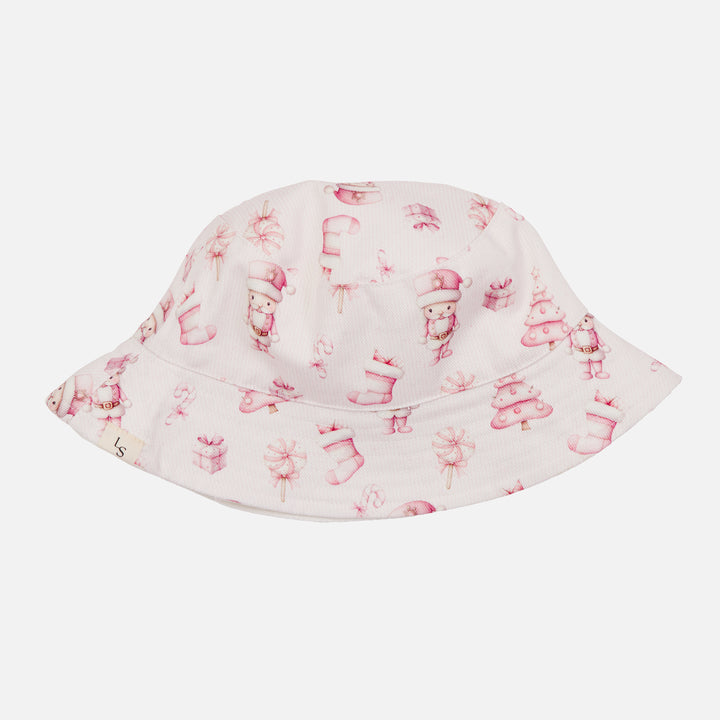 Reversible Summer Hat - Pink Nutcracker