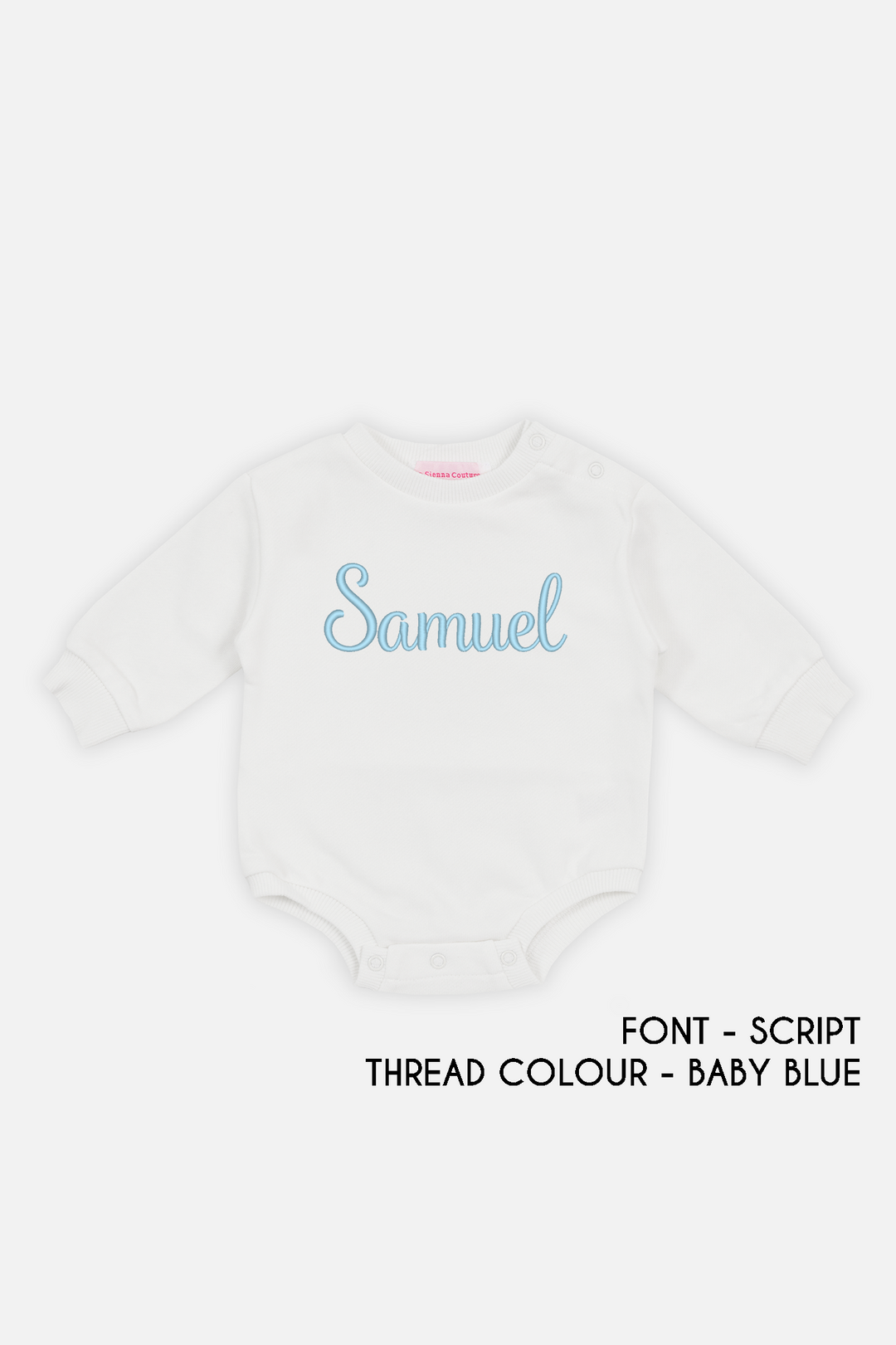 Personalised Romper - Marshmallow