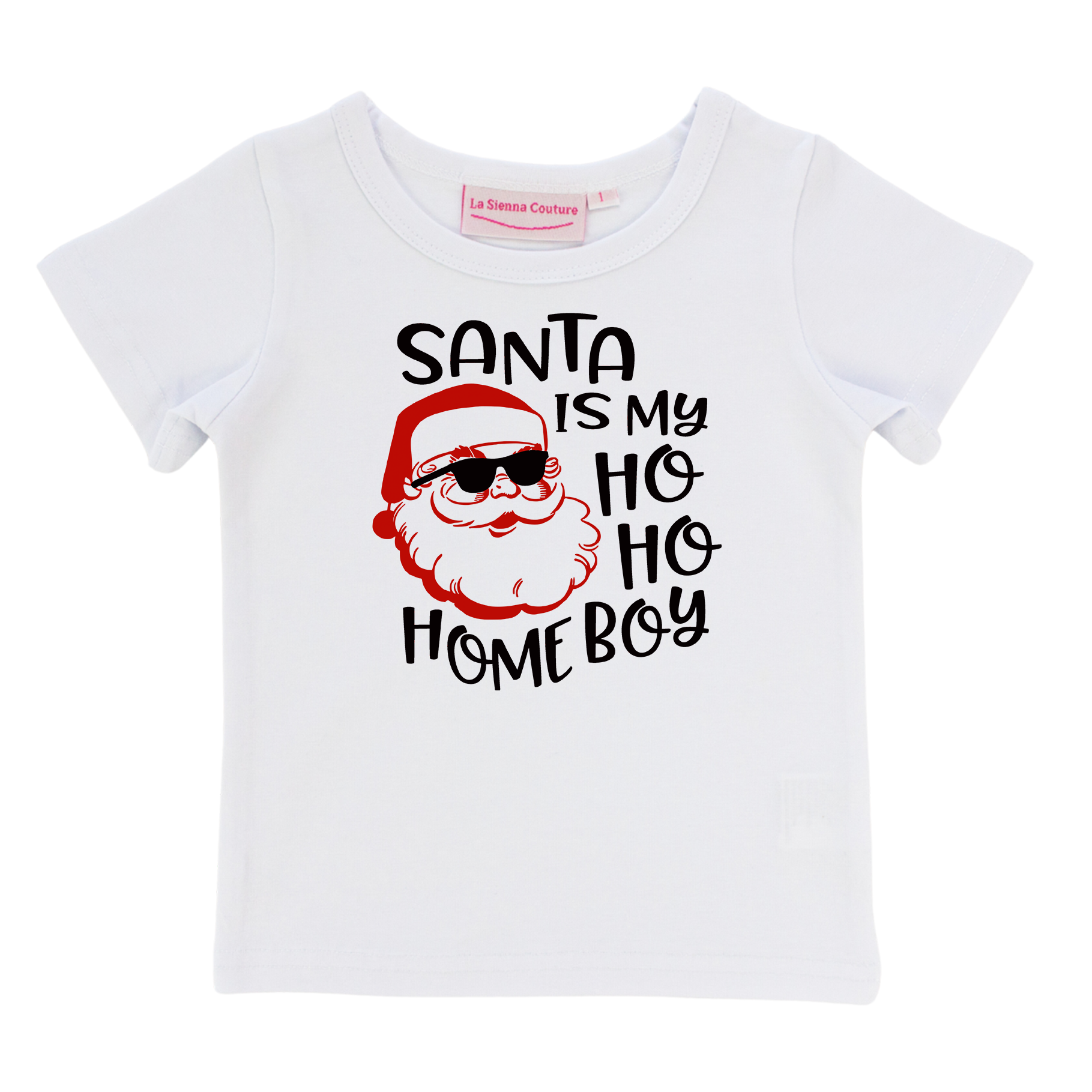 Santa is my Ho Ho Homeboy - Unisex - Short Sleeve Tee