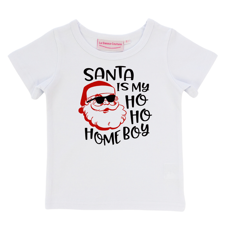 Santa is my Ho Ho Homeboy - Unisex - Short Sleeve Tee