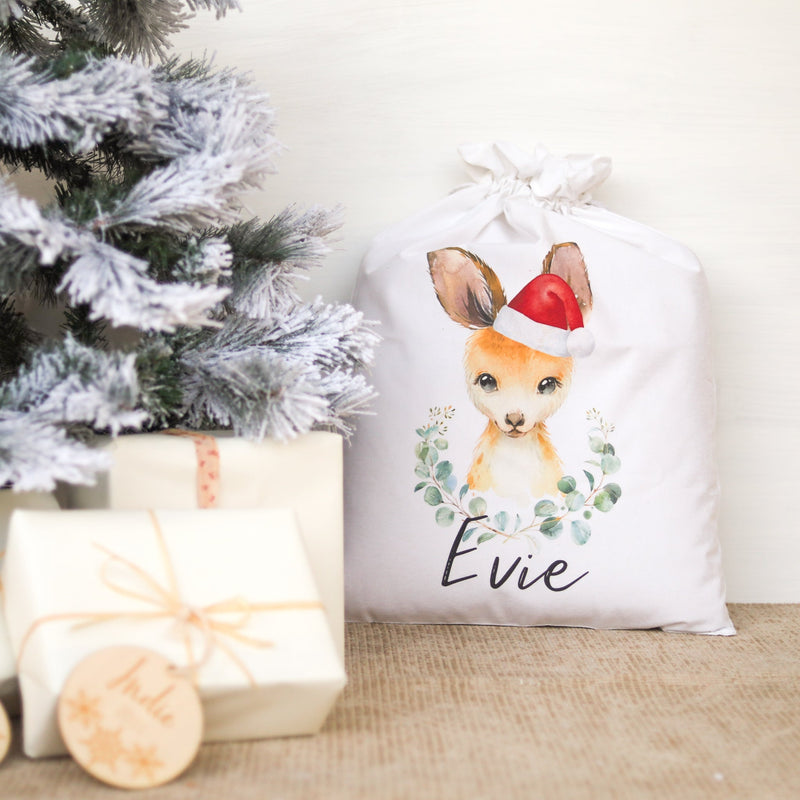 Santa Sack - Kangaroo - Custom Name