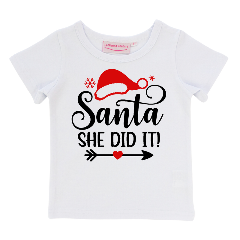 Santa SHE Did It - Unisex - Custom