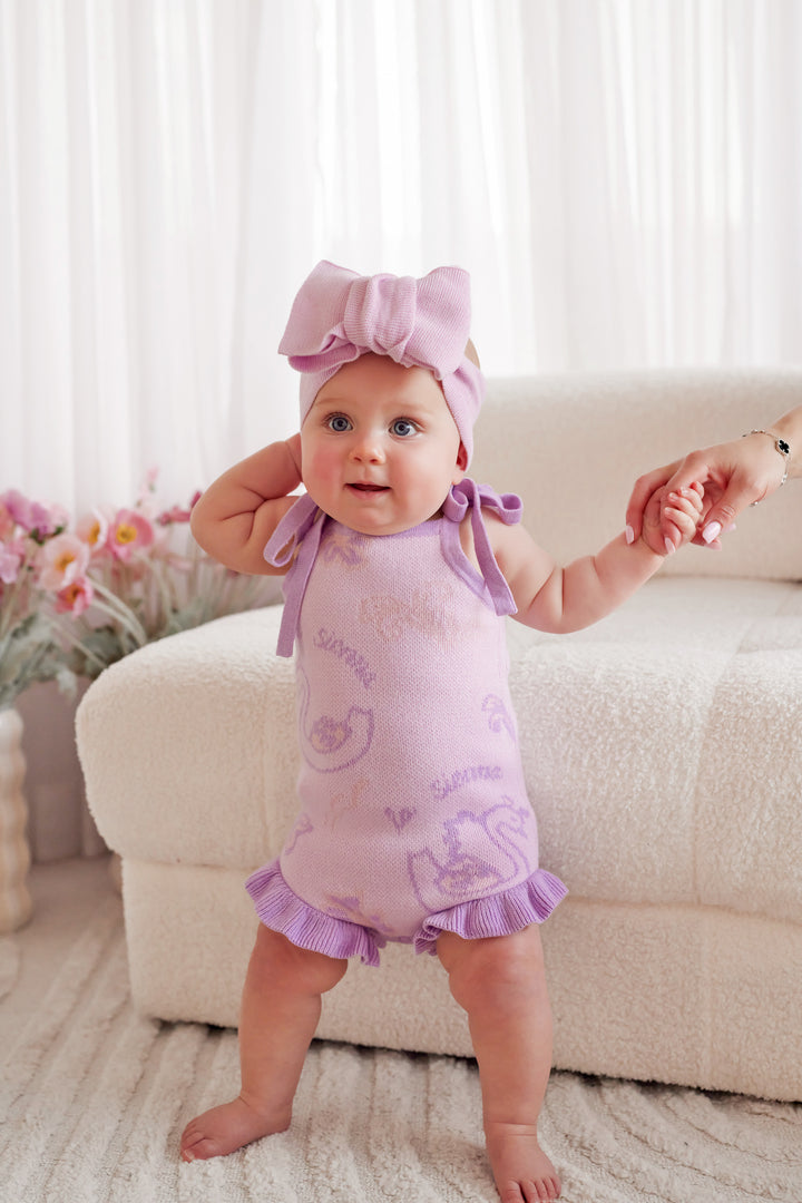 Summer Frill Romper - Swan