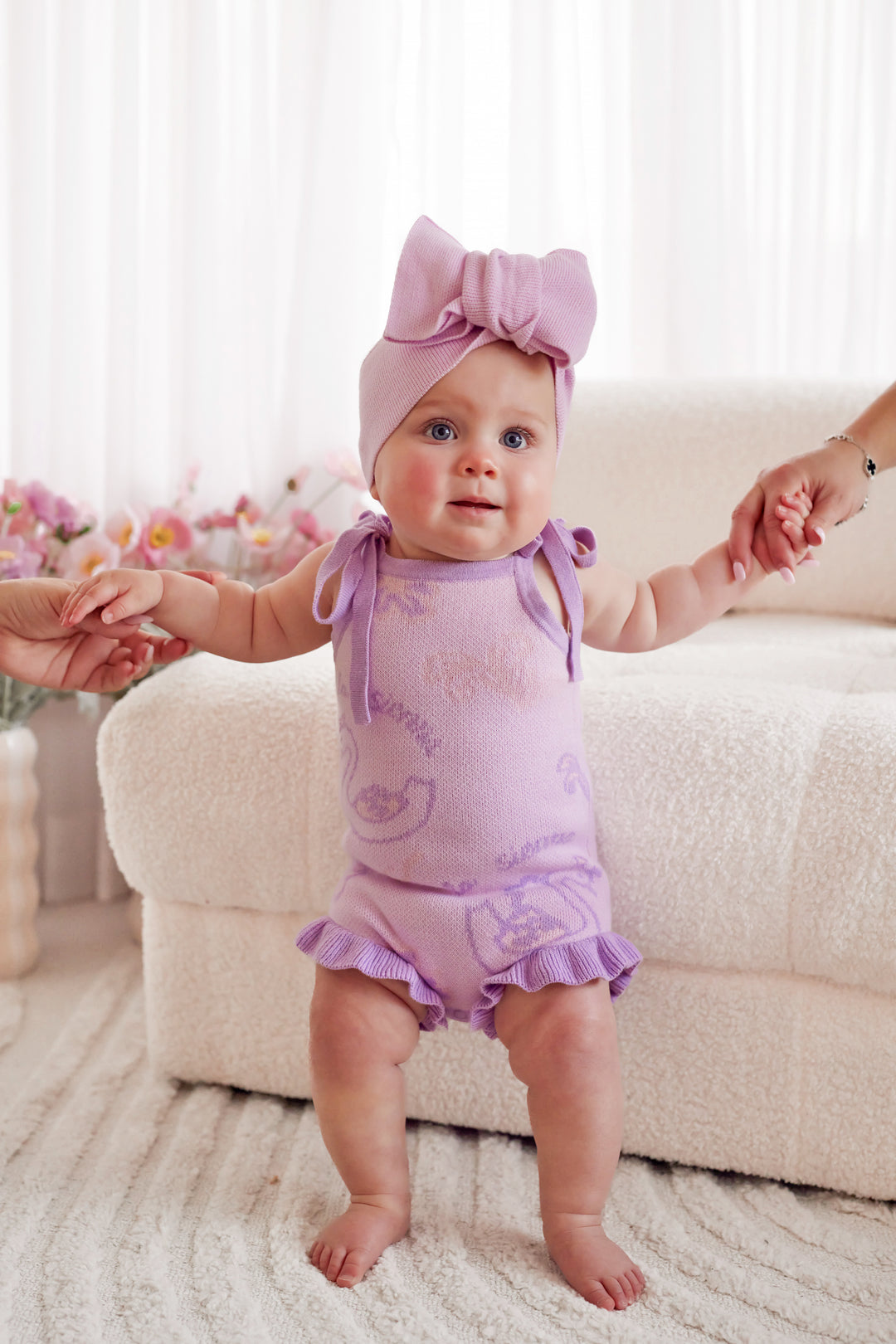Summer Frill Romper - Swan
