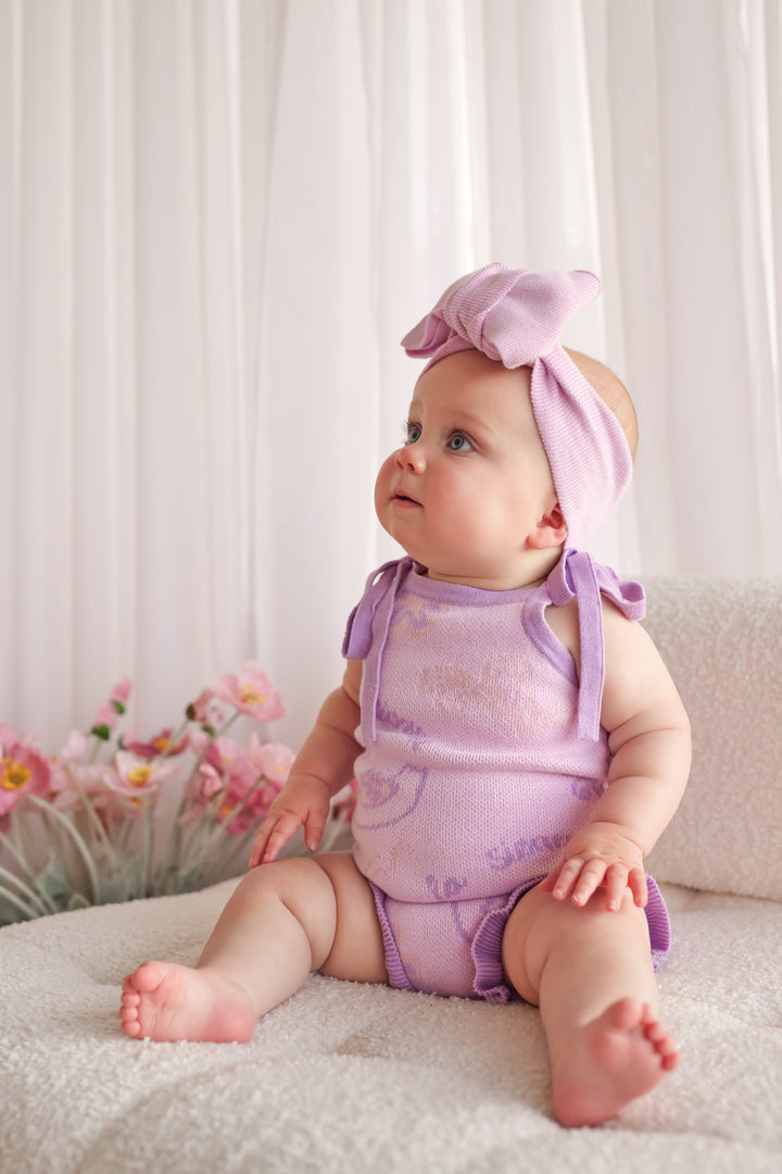 Summer Frill Romper - Swan