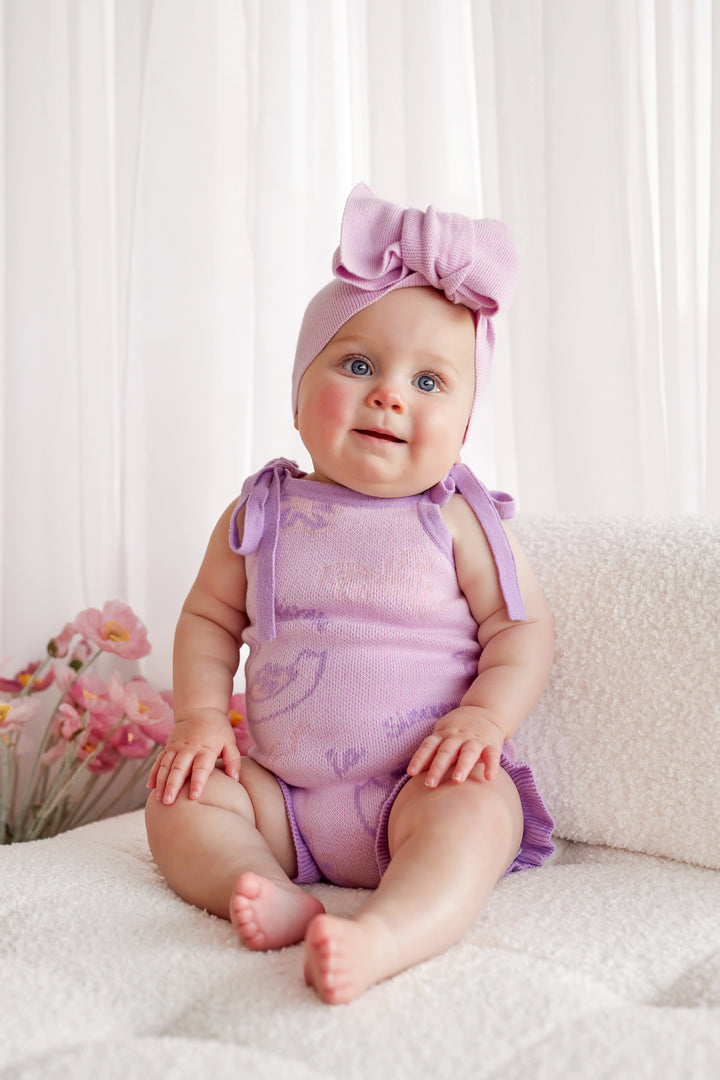 Summer Frill Romper - Swan