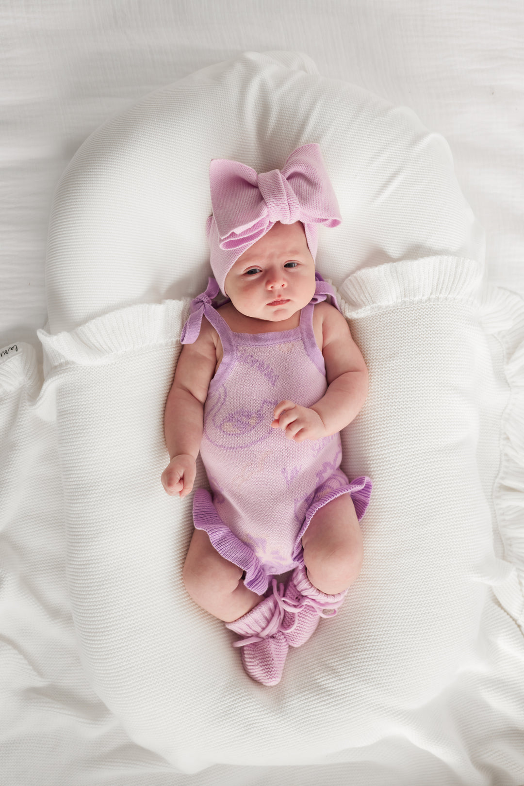 Summer Frill Romper - Swan
