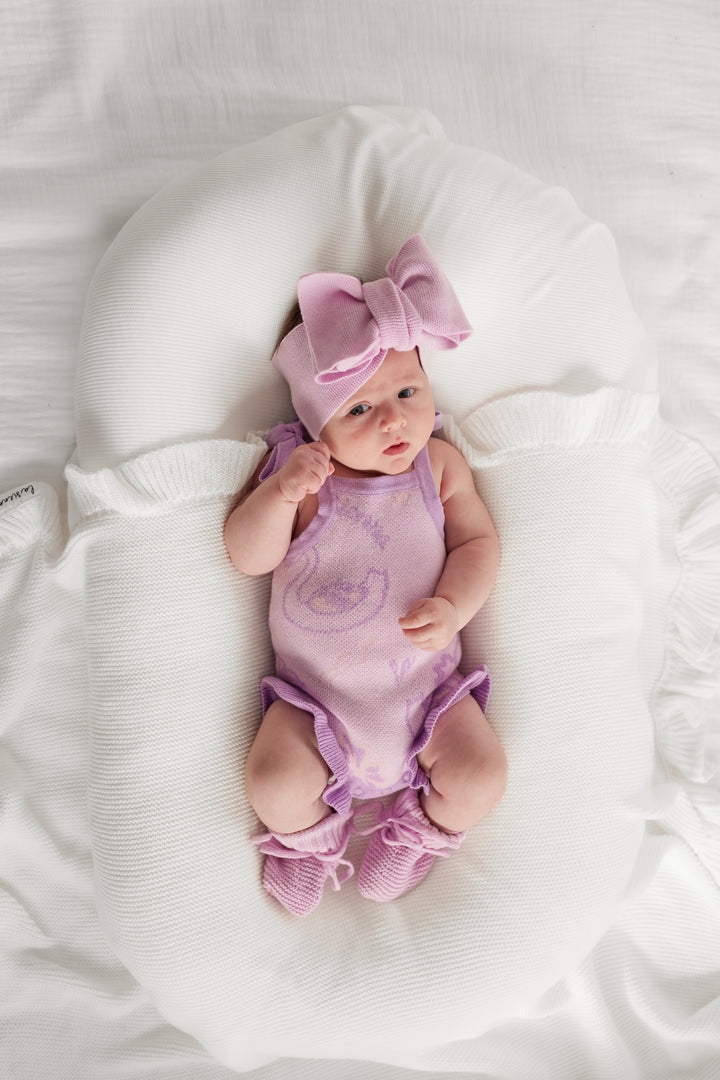 Summer Frill Romper - Swan