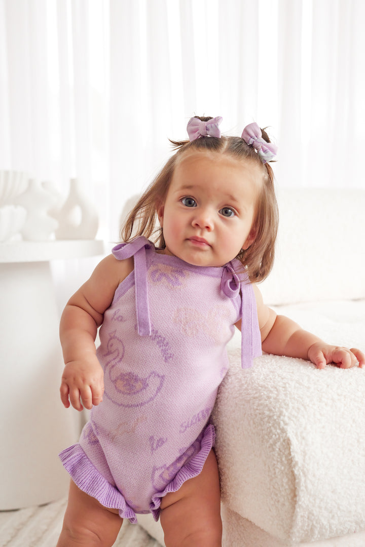 Summer Frill Romper - Swan