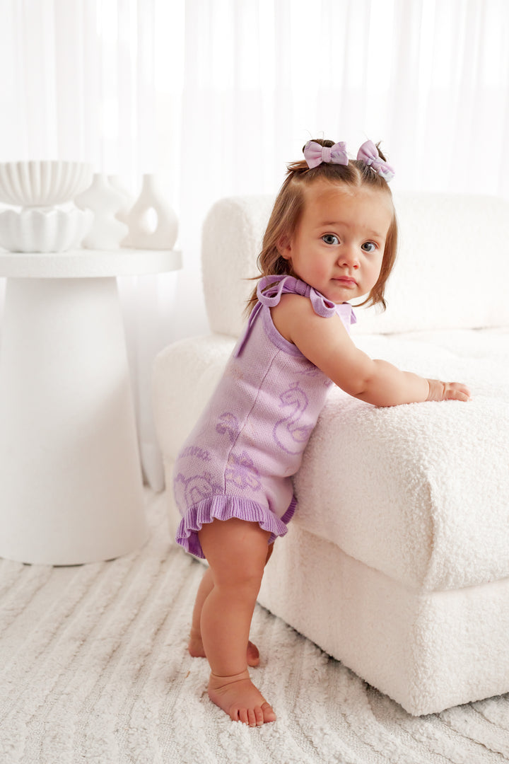 Summer Frill Romper - Swan