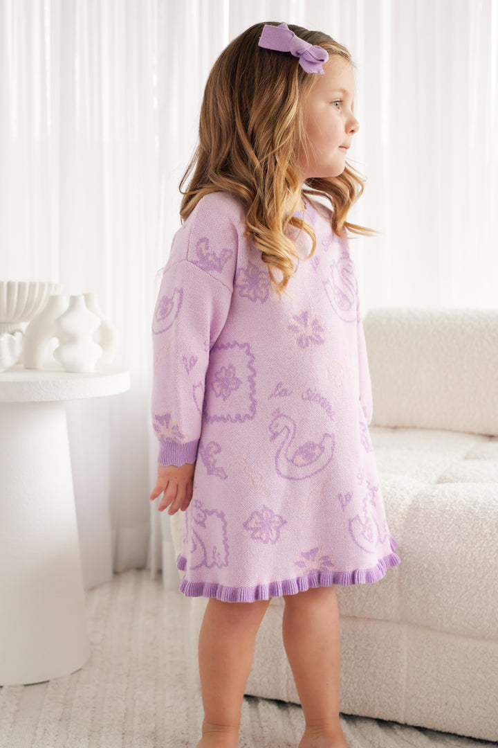 Knit Dress - Swan