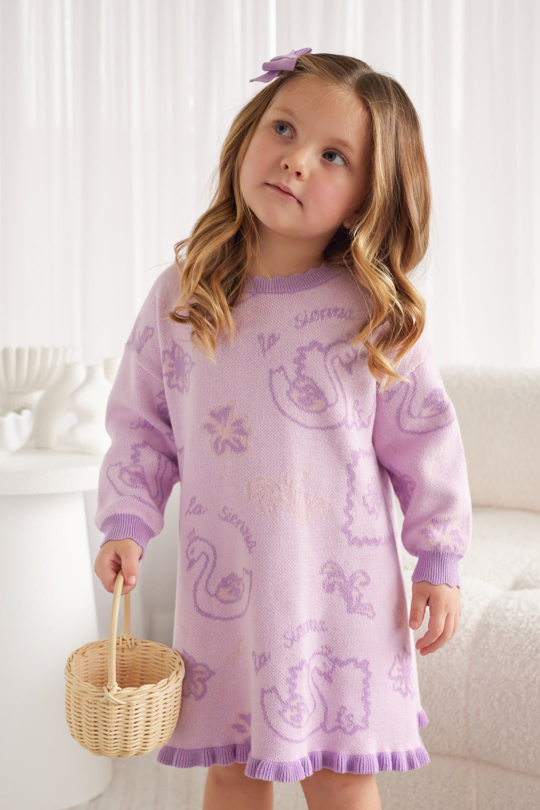 Knit Dress - Swan