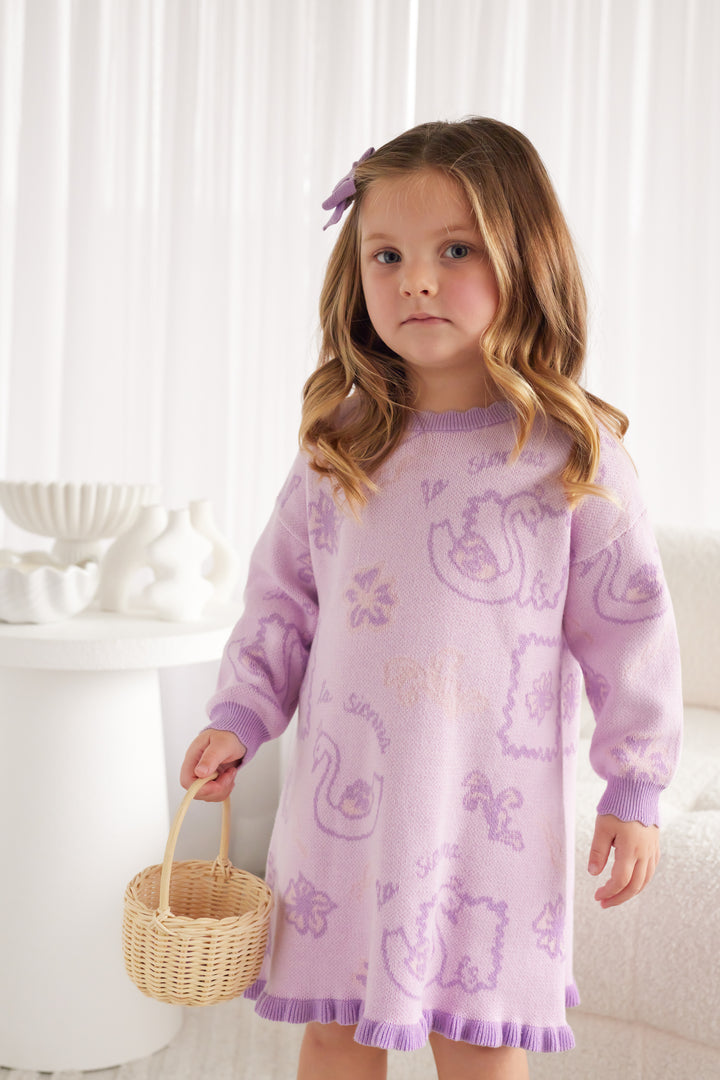 Knit Dress - Swan