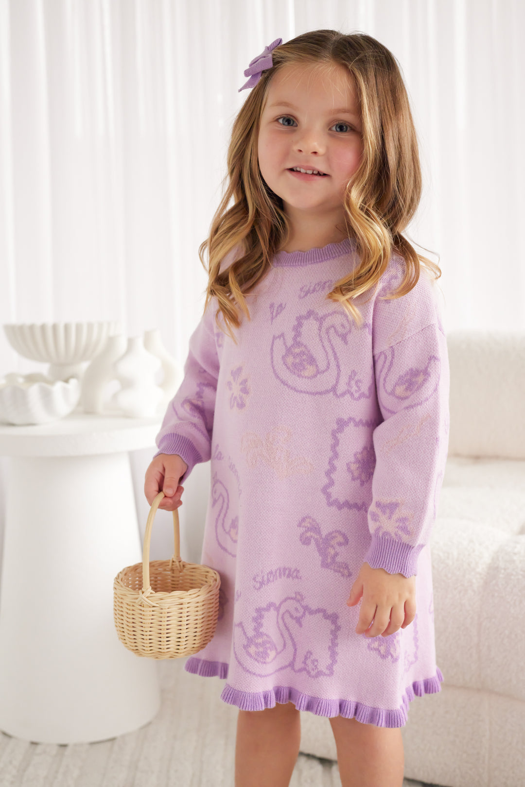 Knit Dress - Swan