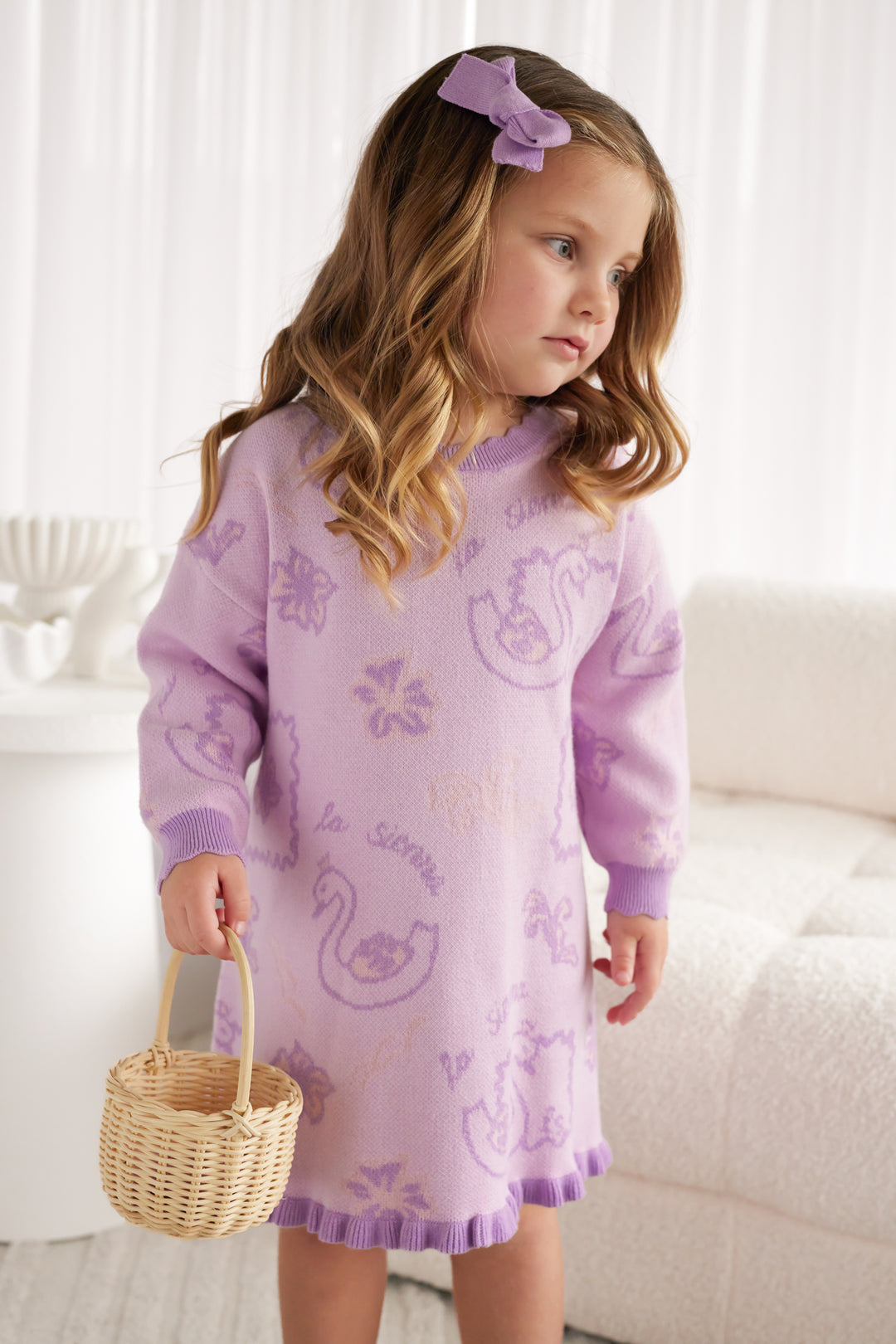 Knit Dress - Swan