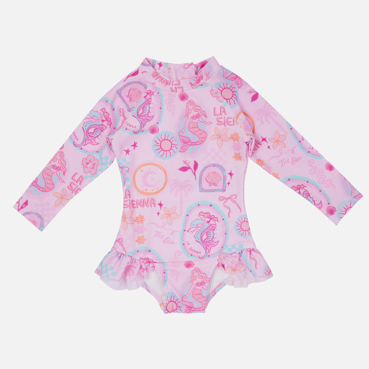 Long Sleeve Swimsuit - Arielle