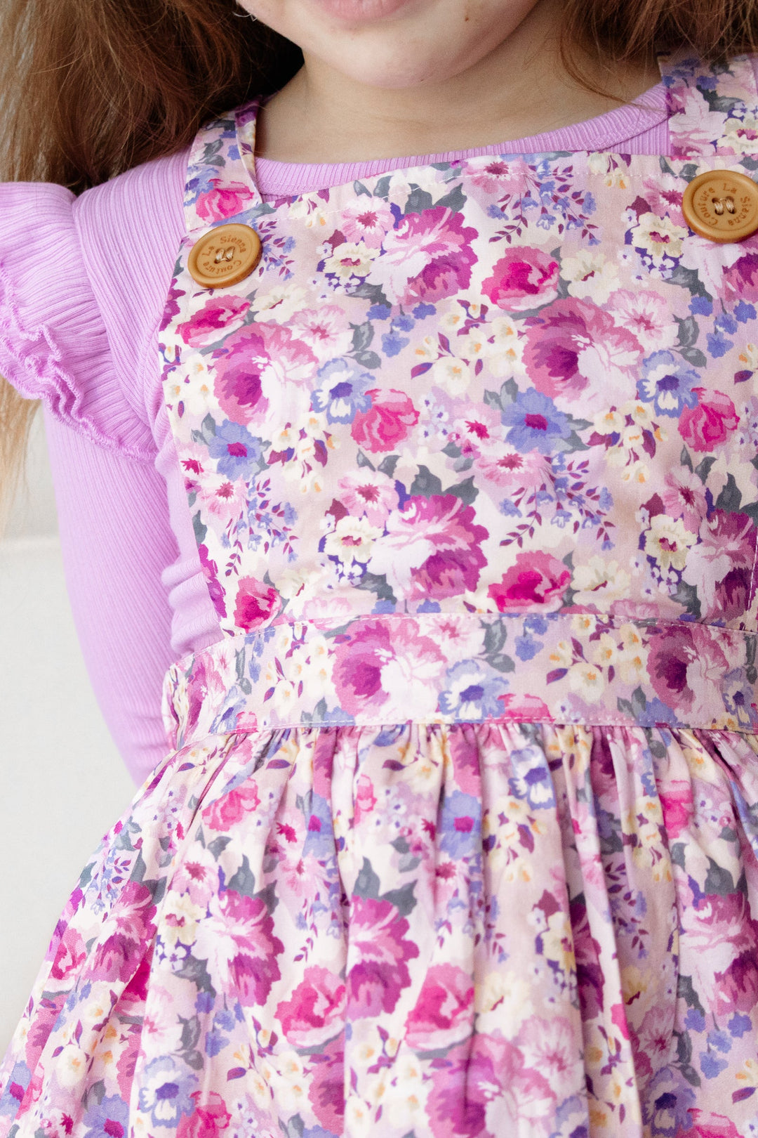 Floral Pinafore Dress - Talulah