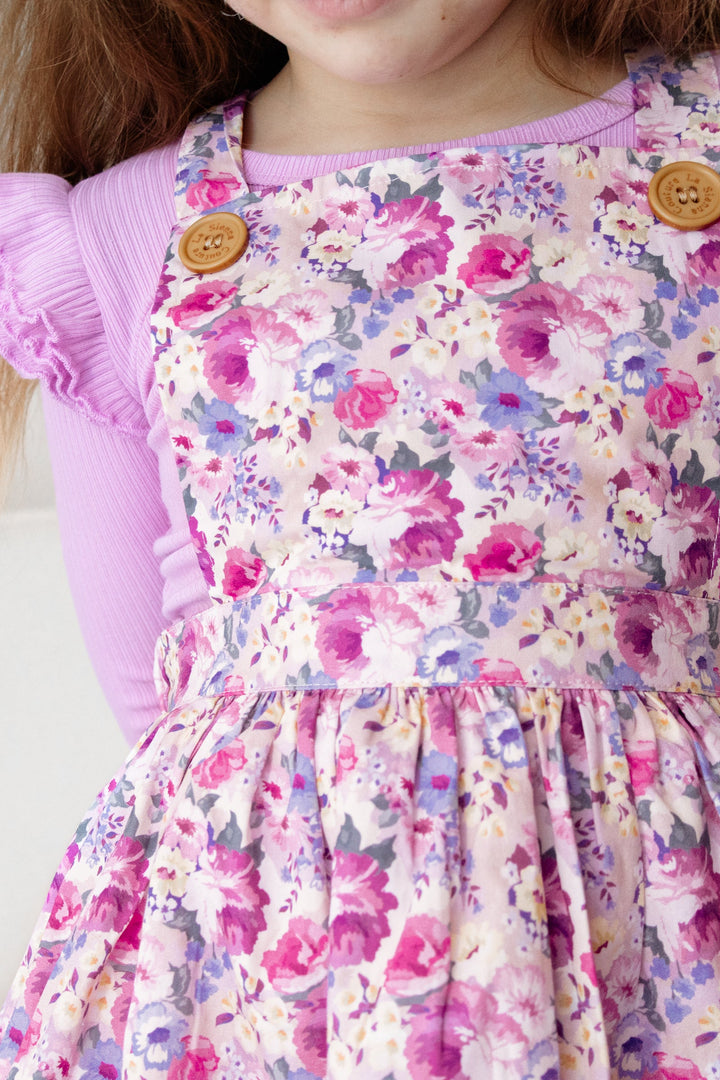 Floral Pinafore Dress - Talulah
