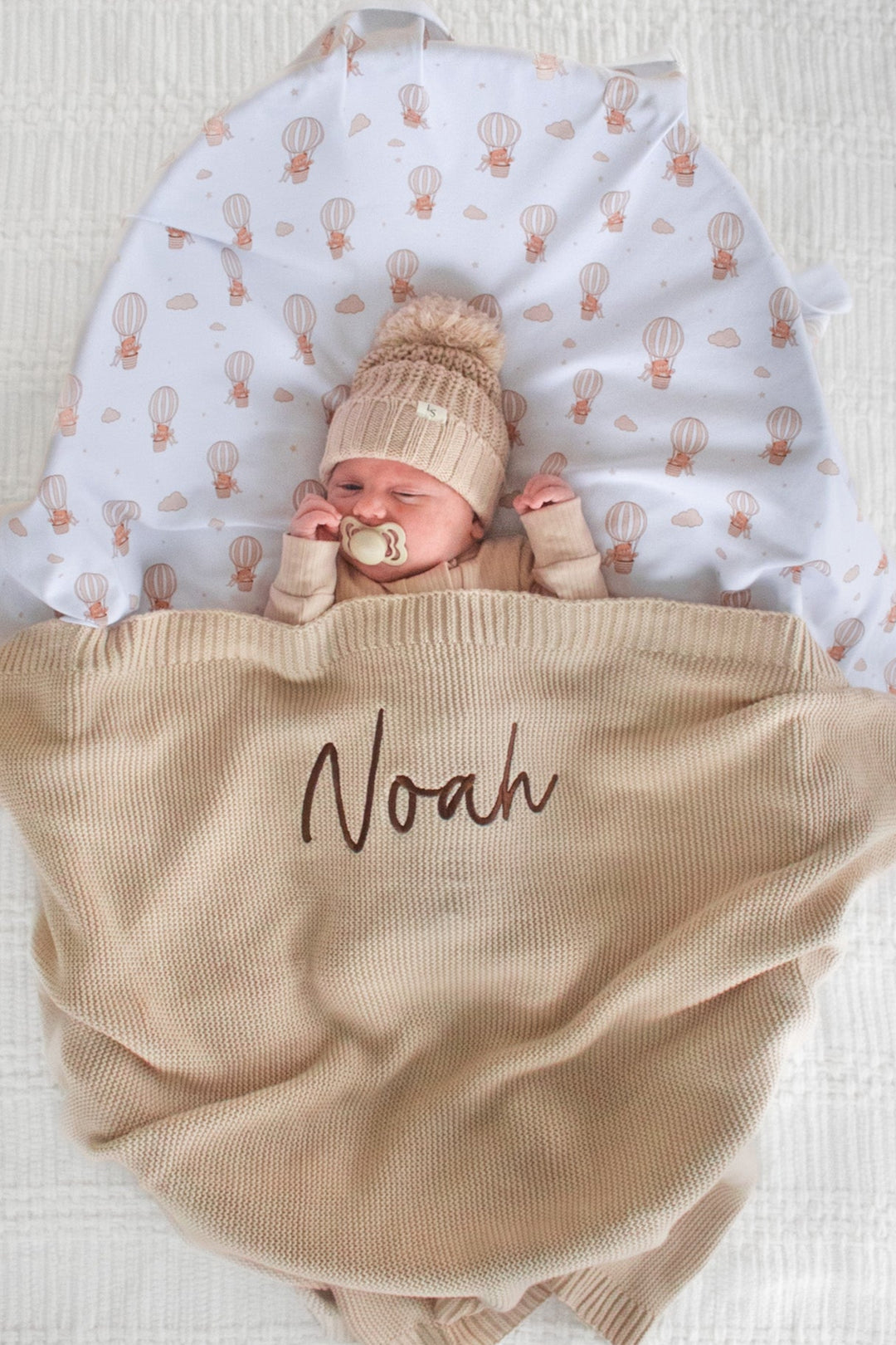 Baby Wrap - Hot Air Balloon Teddy