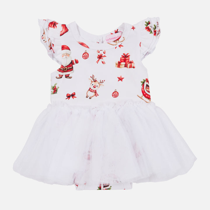 Tutu Dress - Here Comes Santa Claus