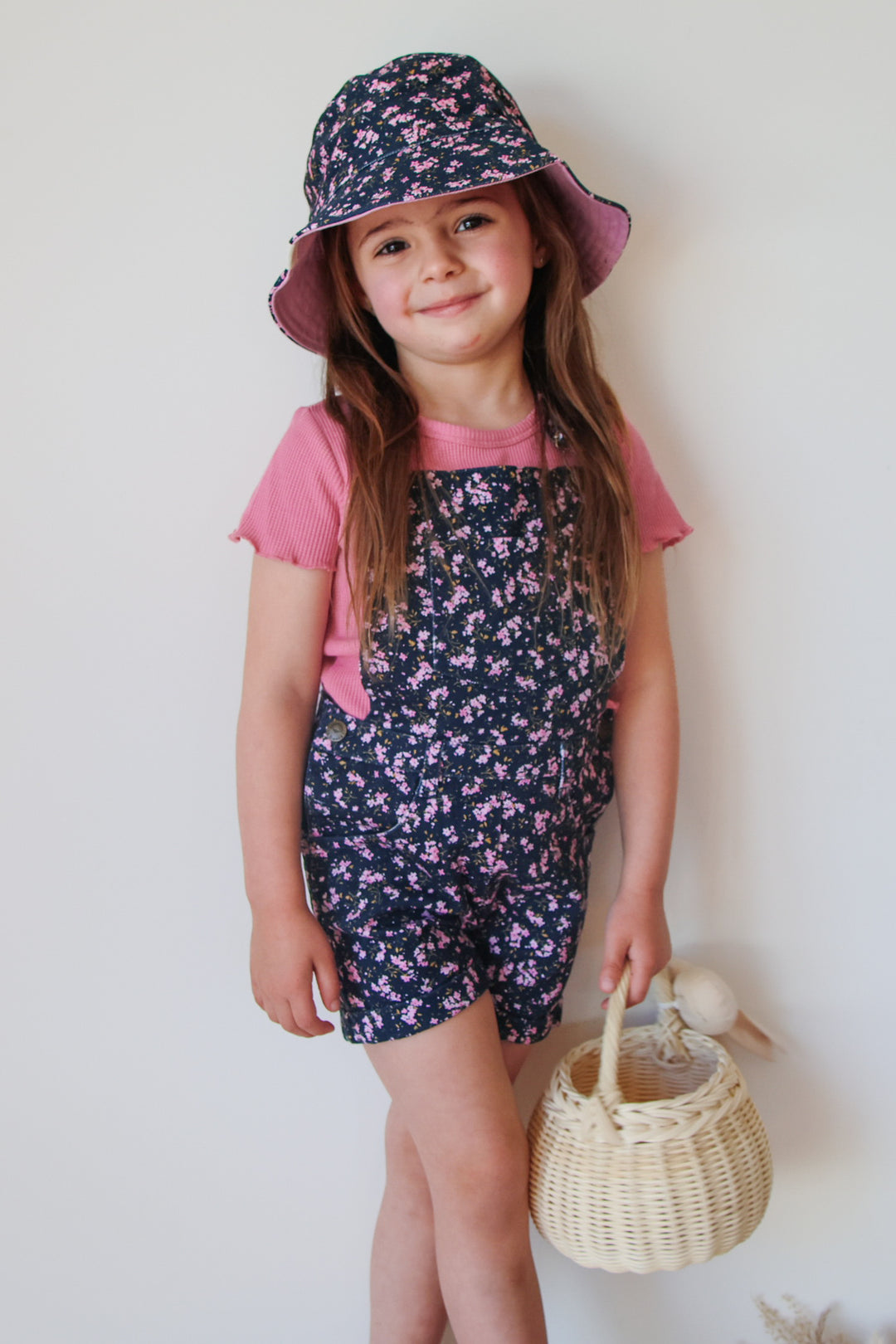 Floral Summer Overalls - Veronica