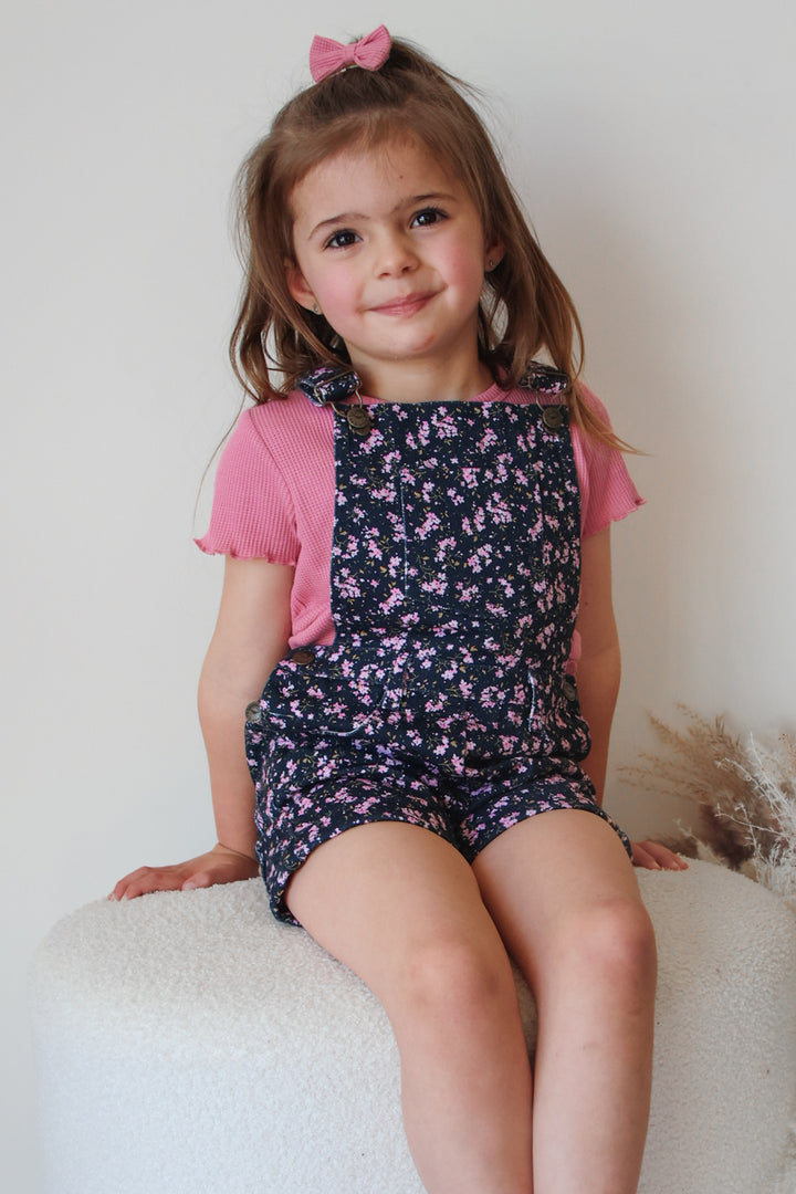Floral Summer Overalls - Veronica