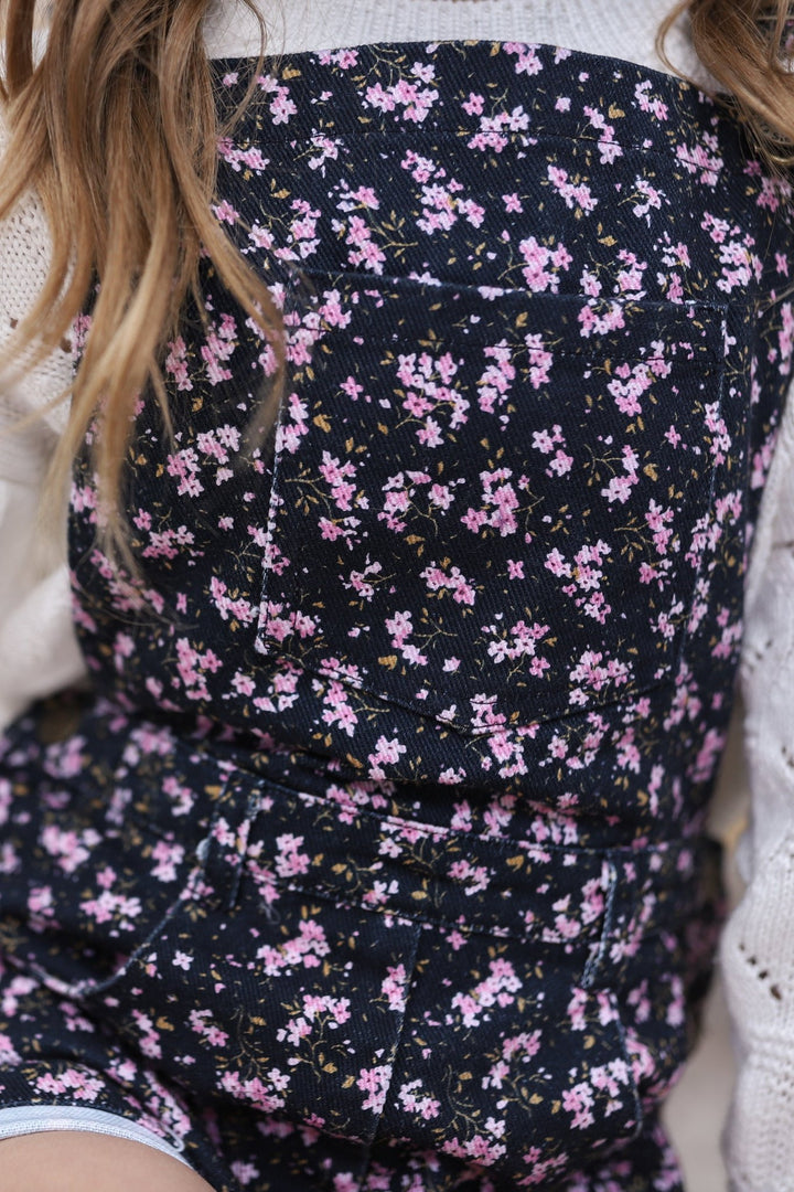 Floral Summer Overalls - Veronica