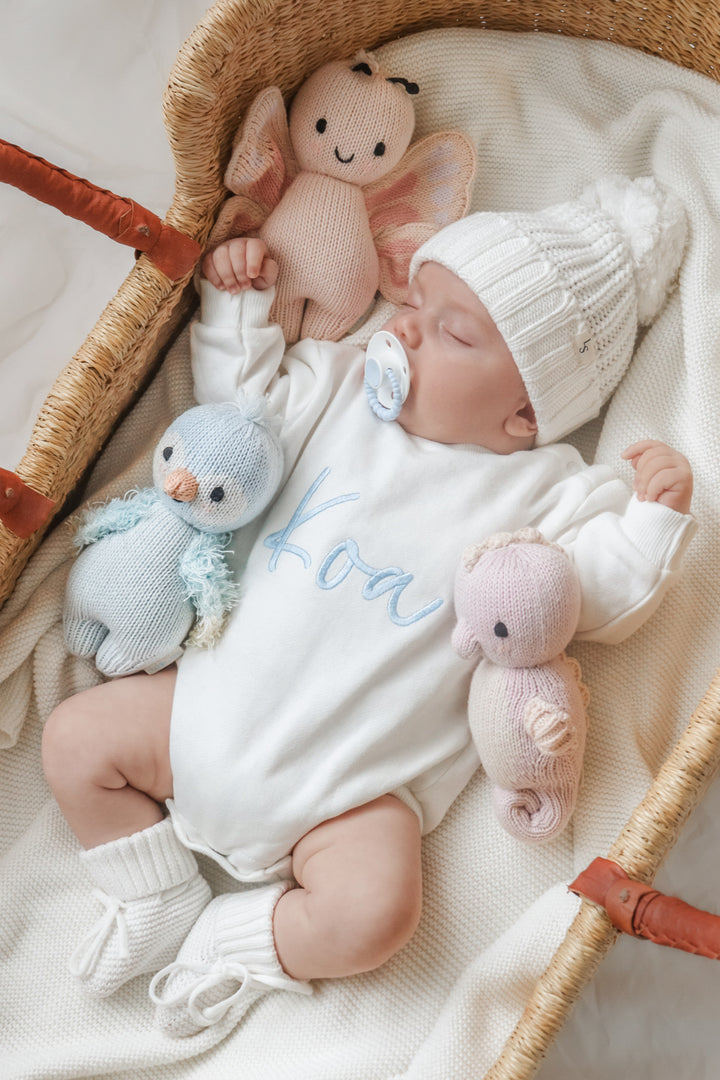 Personalised Romper - Marshmallow