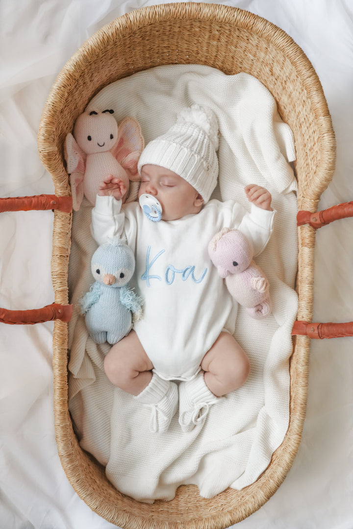 Personalised Romper - Marshmallow