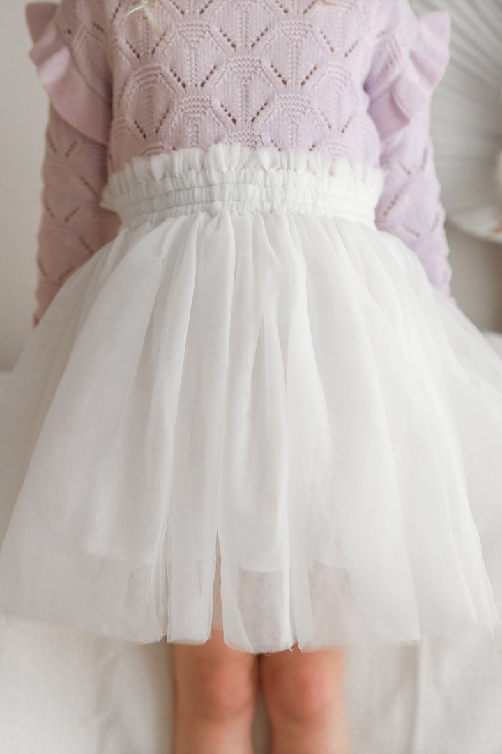 Tulle Tutu Skirt - White