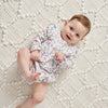 Muslin LS Bubble Romper - Wren